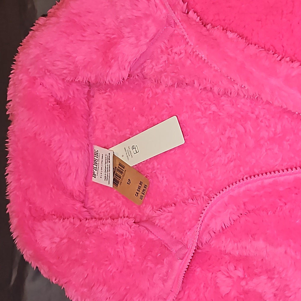 Victorias Secret Pink Fuzzy Jacket